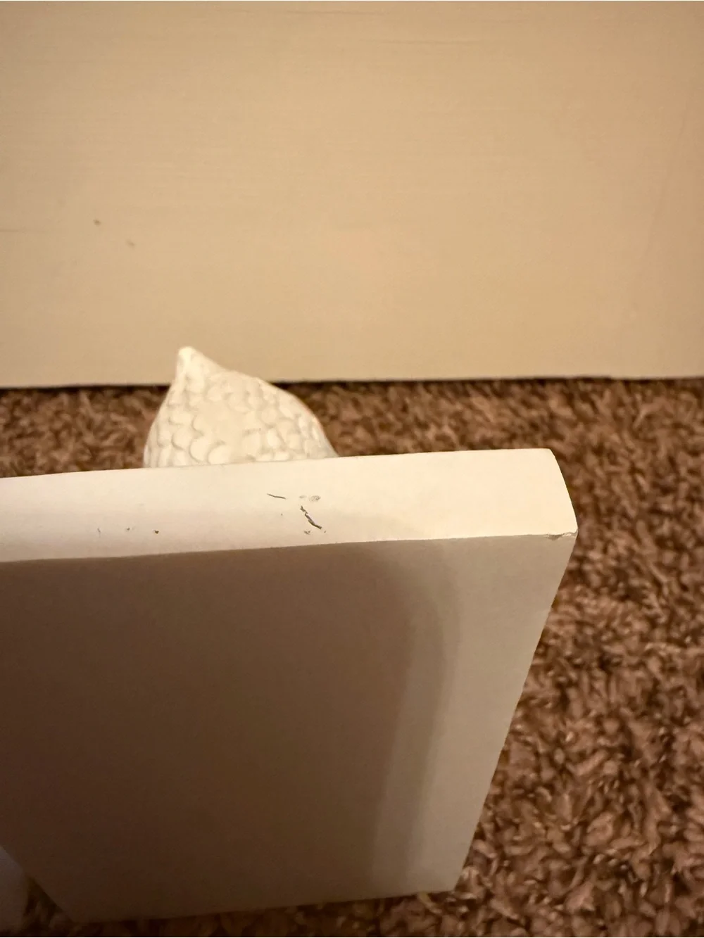 Hobby Lobby White Owl Bookends with Gold Glasses - Picture 7 of 9
